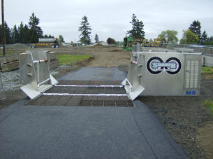 Wheel wash equipment photo